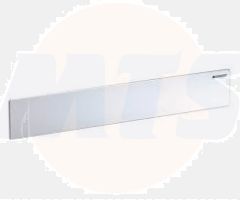 ready-to-fit set for wall drain, cover made of polished stainless steel 154.342.00.1