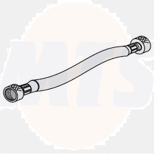 Villeroy and Boch 2-pieces angle valve with connection set R 1/2" 92249200 incl. flexible hose