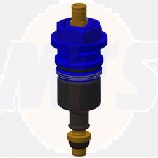 KWC/FRANKE AR ESHOW0001 Functional part for shower fitting DN15, blue