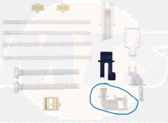 SCHWAB ASSEMBLY KIT FOR FLUSHING PLATES - OLD MODELS GALA, VIVA, RIVA, RIVA DUO, TARGA, ONDA, LINE, RIVA MINI, RIVA DUO MINI, POINT, POINT DUO 228582-8