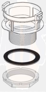251166 Schwab bottom valve to AP cistern with flange