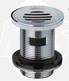 Wirquin Macdee Curved 1 1/4" Free Flow Waste - Slotted 30120607