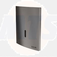 Vitra Recessed Touchless Urinal Flushing Set  (Electric  Matt Chrome) 3112911