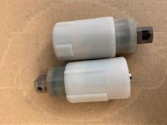 313194 Vitra Soft-close damper set Type 2- The gray colored damper closes slowly 64-72-73