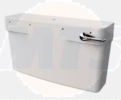 Dudley 316399 Mirage SISO Cistern with Kit Concealed toilet cistern fitted with vandal resistant stops to prevent levers being rotated backward.