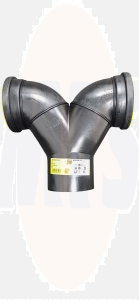 Geberit 367.903.16.1 Duofix Double Outlet Bend WH