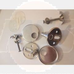 Vitra Chrome Toilet Seat Hinges 420732 / 8693405466902