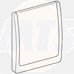 43179 Grohe DAL cover pusher plate actuating plate complete for UP - matt chrome flush valves - WC