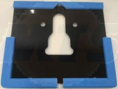 Vitra GLASS BOTTOM PLATE WALL HUNG 437254YP