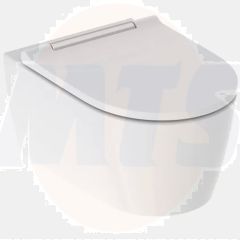 ONE wall-hung WC, washdown, shrouded, TurboFlush, with WC seat  500.202.01.1