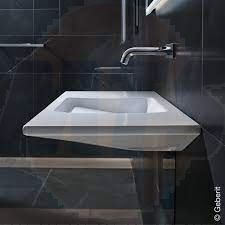 ONE washbasin, floating design: B=120cm, KeraTect / white , gloss chrome  500.392.01.1