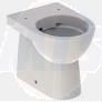 Geberit Selnova Compact floor-standing WC, washdown, back-to-wall, semi-shrouded, small projection, Rimfree: T=48cm  500.394.01.7