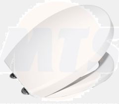 VALADARES 50254000 DURIUS Toilet Seat and Cover in White - Stylish Bathroom Upgrade