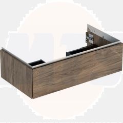Geberit ONE cabinet for washbasin, with one drawer: Washbasin width=90cm, H=26.6cm, T=47cm, hickory / wood-textured melamine  505.073.00.6