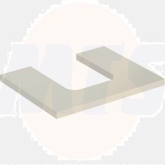 Geberit ONE washtop, central cut-out, for lay-on washbasin, bowl shape: B=90cm, H=3cm, T=47cm, oak / wood-textured melamine  505.273.00.5