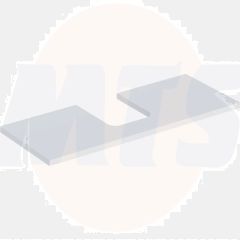 Geberit ONE washtop, central cut-out, for lay-on washbasin, bowl shape: B=120cm, H=3cm, T=47cm, white / high-gloss coated  505.275.00.1