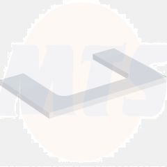 Geberit ONE washtop, central cut-out, for lay-on washbasin: B=75cm, H=3cm, T=47cm, white / high-gloss coated  505.282.00.1