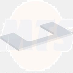 Geberit ONE washtop, central cut-out, for lay-on washbasin: B=90cm, H=3cm, T=47cm, white / high-gloss coated  505.283.00.1