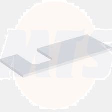 Geberit ONE washtop, left cut-out, for lay-on washbasin, bowl shape: B=120cm, H=3cm, T=47cm, white / matt coated  505.295.00.2