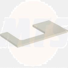 Geberit ONE washtop, left cut-out, for lay-on washbasin: B=90cm, H=3cm, T=47cm, sand grey / high-gloss coated  505.303.00.4