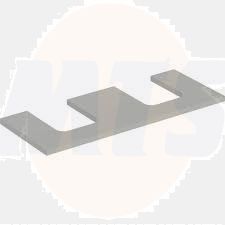 Geberit ONE washtop, double cut-out, for lay-on washbasin, bowl shape: B=120cm, H=3cm, T=47cm, greige / matt coated  505.335.00.7