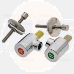 Sphinx 350 S8H70610A20 set of 2 chrome hinges S8H70610A20 / 598157000