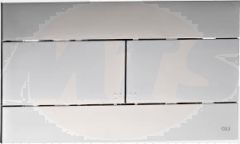 Ideal Standard Spares Slim Satin Chrome Mechanical Flushplate for In-wall system -VV659046