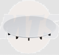 Kal Waste Cover for KA90 Waste Alpine White 687772590001 Bathroomsuites