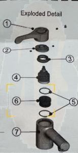Twyford Solar SF0165XX Cartridge Base for SF5347 / 5400CP