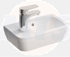 Vitra Integra Narrow Sink  Left Side with Faucet Hole  37 cm 7090L003-0028