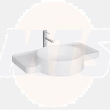 Vitra Voyage Countertop Sink with Shelf  70 cm 7224B403-0041