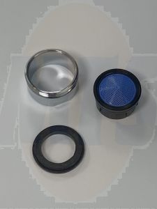 Nabis Vector A05427 Bath Filler with Aerator A05475 - Chrome Finish