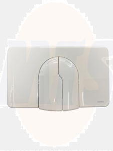 WISA 2100 Control panel / Operating panel / Flush plate dualflux Pergamon 8050420737 / 8050.420737