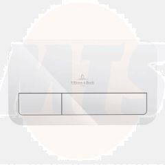 Villeroy and Boch ViConnect White Dual Flush Plate - 92249068