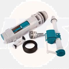 Original Flush valve and Cistern Pack set for WC toilet Kerra “Corner KR 61“; “Kleopatra 11inches tall 990000967