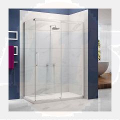 EXPRESS SLIDER FIXED PNL 1600MM  CHR CLR A0304E1