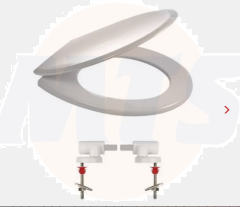 Wirquin  Nabis Blossom soft close toilet seat quick release top fix hinge and lock 20120430