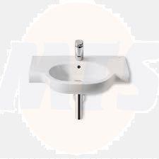 Roca Meridian-N wall-hung basin with ledge 700 x 460mm -  taphole A327240000