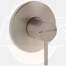 Vitra Origin Concealed Shower Mixer  Brushed Nickel (Surface Mounted Group) A4262134
