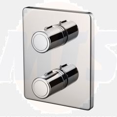 A4613AA  Attitude faceplate and handles for use with A3969NU Trevi TT shower valve FACEPLATE ONLY
