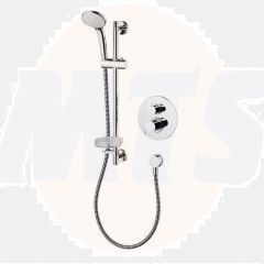 Ideal Standard  Easybox Slim BI thermostatic shower pack with round faceplate and Idealrain M3 kit  A5958AA