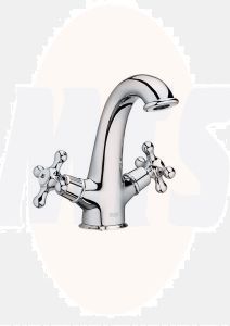 Roca  Carmen twin lever basin mixer   A5A3B4BC00