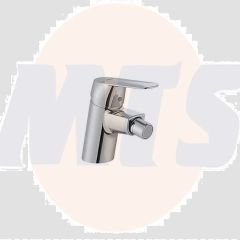 Roca  Alfa smooth body bidet mixer 3/8" flexible tails A5A6D25C00