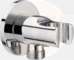 Roca  Outlet 1/2" shower hose connector with handset holder A5B5250C00