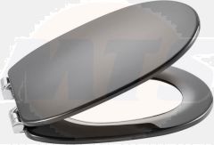 Roca  Carmen soft-close seat - dark grey A801B5238B