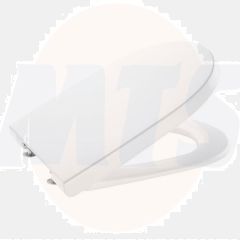 Roca  The Gap Round Soft Close Compact Met Hinges Quick Release Supralit A801D22001