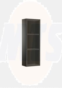 Roca  Luna shelf unit 200 x 600mm - gloss anthracite grey A856842153