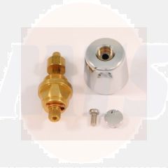 A860150AA Ideal Standard device connection valve GAV upper part G3 / 8 with handle chrome to 0715/0765/0405