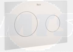Roca  Pl10 Dual Flush plate White A890089000