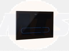 Roca In-Wall EP1 (compact version) - Electronic glass finished operating plate for concealed cistern with automatic or touchless dual flush and adjustable light in multiple colour choice  A890103008